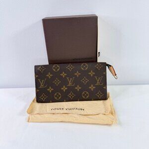 Louis Vuitton Monogram Bucket GM Canvas Pouch